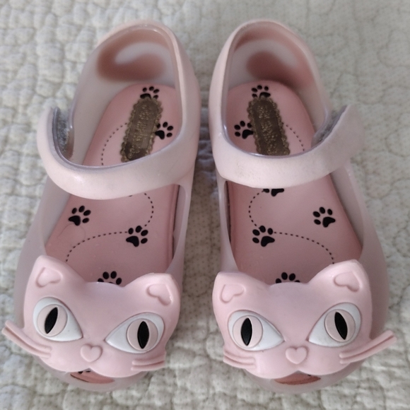 Mini Melissa Pink Kids Shoes - Picture 13 of 14